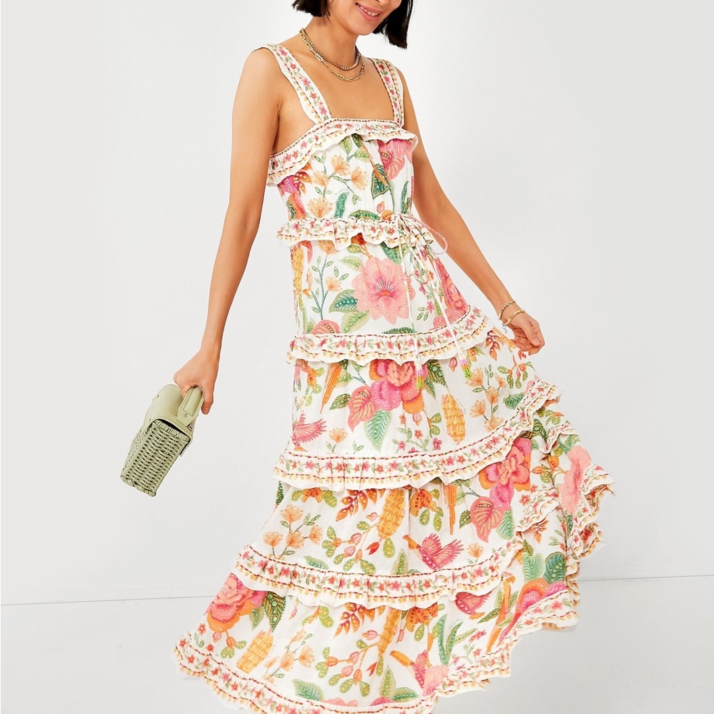 FARM RIO
MACAW BLOOM MIDI DRESS